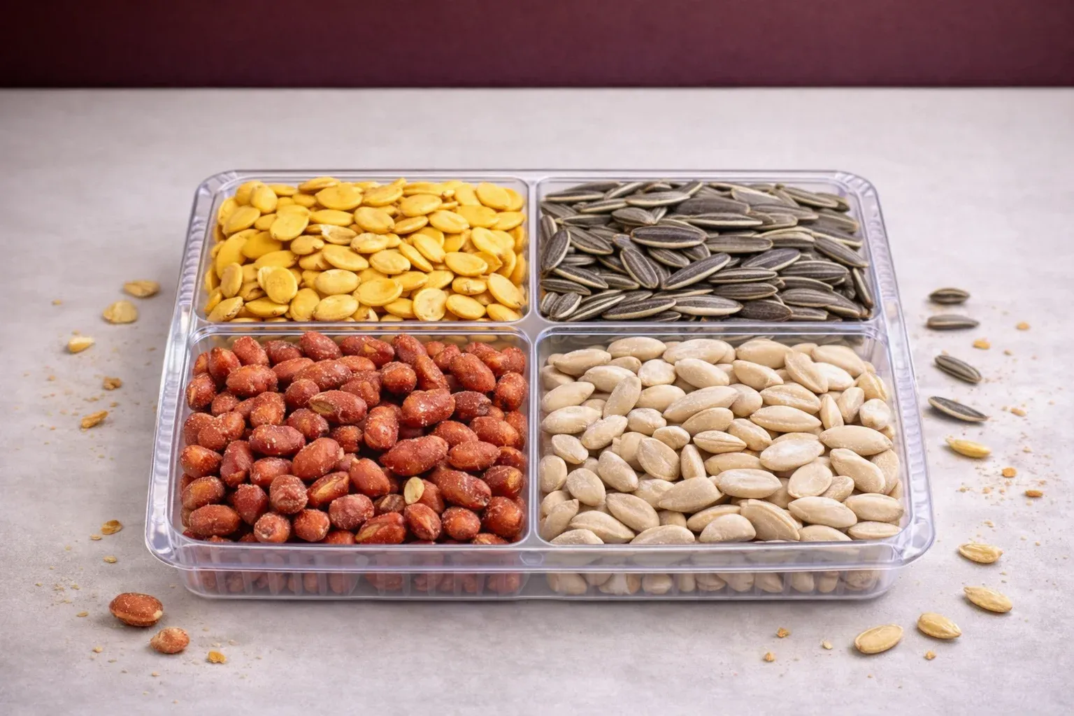 علبة لب وسوداني مشكل